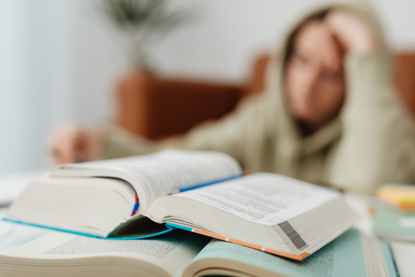 Student stuck in study tomorrow trap